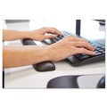 Office Jansan | 3M WR85B 19 in. x 2 in. x 0.75 in. Gel Keyboard Wrist Rest - Solid Black image number 5