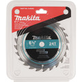 Circular Saw Blades | Makita A-85092 6-1/2 in. 24-Tooth Carbide Circular Saw Blade image number 1