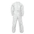 Safety Equipment | Ansell 49104 A20 Breathable Particle Protection Coveralls with Zip Closure - Extra Large, White (24/Carton) image number 2