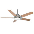 Ceiling Fans | Casablanca 59109 56 in. Contemporary Zudio Brushed Nickel White Washed Distressed Oak Indoor Ceiling Fan image number 0