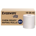 New Year New Savings! Save $25 off $150 | Tork 192840 1-Ply 12 x 5.25 Chem-Ready Wiping Rolls - White (6/Carton) image number 0
