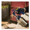 Disposable Gloves | Ammex BX346100 9.5 in. Long 3 mil Powder-Free Industrial Nitrile Gloves - Large/Black (1000/Carton) image number 3