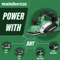 Handheld Electric Planers | Metabo HPT P18DSLQ4M 18V Li-Ion 3-1/4 in. Planer (Tool Only) image number 2