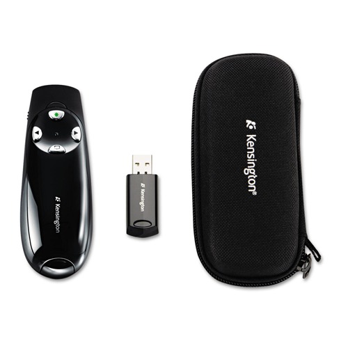 Office Jansan | Kensington K72353USA 150 ft. Range Class 2 Wireless Presenter Pro with Green Laser - Black image number 0