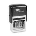 Bulk Savings Pricing 2 | COSCO 2000PLUS 010129 Self-Inking Economy Dater - Black image number 0