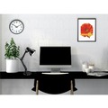  | Alera ALELMP603B 6.75 in. W x 11.5 in. D x 22 in. H Adjustable Arm Architect Desk Lamp - Black image number 3