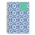  | Blue Sky 101410 8 in. x 5 in. 12-Month (Jan-Dec 2026) Day Designer Tile Weekly/Monthly Planner - Blue/White Cover image number 1