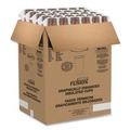 Food Trays, Containers, and Lids | Dart 20U16ESC 20 oz. Fusion Escape Foam Hot/Cold Cups - Brown/Black (500/Carton) image number 3