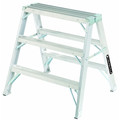 Ladders & Stools | Louisville L-2032-03 3 ft. Type IA Duty Rating 300 lbs. Load Capacity Aluminum Sawhorse Ladder image number 0