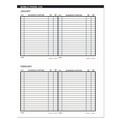 Calendars & Planners | House of Doolittle 268-02 8.75 in. x 6.78 in. 14-Month Dec 2025 to Jan 2027 Recycled Ruled Monthly Planner - Black Cover image number 3