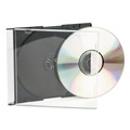  | Innovera IVR85825 CD/DVD Slim Jewel Cases - Clear/Black (25/Pack) image number 4