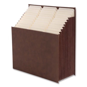 Smead Stadium File 10.5-in Expansion 12 Sections 1/3-Cut Tabs Letter Size Saddle