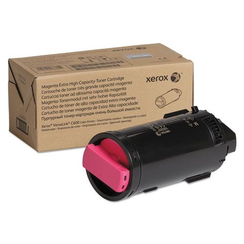 Ink & Toner | Xerox 106R04007 16800 Page Extra High Capacity TAA Compliant Toner Cartridge for VersaLinkC600 - Magenta image number 0