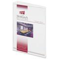 Office Jansan | Avery 17116 1 in. Capacity 8.5 x 5.5 Mini Size Durable View Binder with 3 Round Rings - White image number 0
