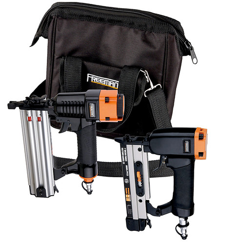 Nail Gun Compressor Combo Kits | Freeman PPPBRCK Finishing and Trim Nailer 2-Tool Combo Kit image number 0