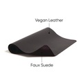 Desk Accessories & Office Organizers | Smead 64833 31.5 in. x 15.7 in. Vegan Leather Desk Pads - Charcoal image number 2