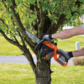 Black & Decker LCS1020 20V MAX Brushed Lithium-Ion 10 in. Cordless Chainsaw Kit (2 Ah) image number 9