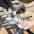 Metabo HPT C8FSESM 8-1/2 in. Sliding Compound Miter Saw image number 2