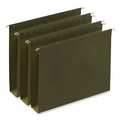  | Universal UNV14142 1/5-Cut Tab Box Bottom Hanging File Folders - Letter Size, Standard Green (25/Box) image number 0