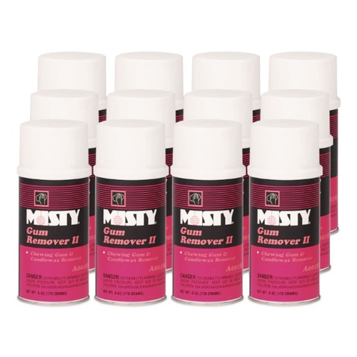 All-Purpose Cleaners | Misty 1001654 6 oz. Aerosol Spray Gum Remover II (12/Carton) image number 0