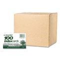Flash Cards | Roaring Spring 74834 Environotes 4 in. x 6 in. Recycled Index Cards - White (36/Carton) image number 0