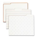  | U Brands 2104U00-01 Desktop Fashion Filing Set - Rose Gold/Letter-Size (10-Piece/Kit) image number 8