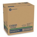  | Dixie SX20PATH Pathways Heavyweight 20 oz. Paper Bowls - Green/Burgundy (500/Carton) image number 2