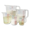 Beverage Serveware | Rubbermaid Commercial FG321600CLR Bouncer 32 oz. Measuring Cup - Clear image number 3