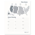 Calendars & Planners | House of Doolittle 2620-02 11 in. x 8.5 in. 24-Month (Jan 2026-Dec 2027) Recycled Ruled Monthly Planner - Black Cover image number 2