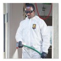 Labor Day Sale! Save $30 off $199! | Ansell KCC 44327 A40 Elastic-Cuff and Ankle Hooded Coveralls - 4X-Large White (25/Carton) image number 3