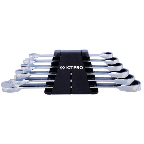 Combination Wrenches | KT PRO A12104SR 6-Piece 12-Point SAE Combination Speed Wrench Set with Holder image number 0