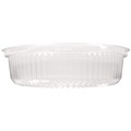 Office Jansan | Handi-Foil 4012DL 12 in. Diameter Embossed Plastic Dome Lids Fits 4012/4013 - Clear (25/Carton) image number 2