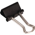 Office Jansan | ACCO A7072010A Mini Binder Clips - Black/Silver (1-Dozen) image number 1