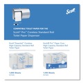 Paper Towels and Napkins | Scott 09606 7 1/10 in. x 10 1/10 in. x 6 2/5 in. Pro Coreless SRB Stainless Steel Tissue Dispenser image number 8