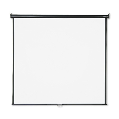  | Quartet 670S 70 in. x 70 in. Wall or Ceiling Projection Screen - White Matte Finish image number 0