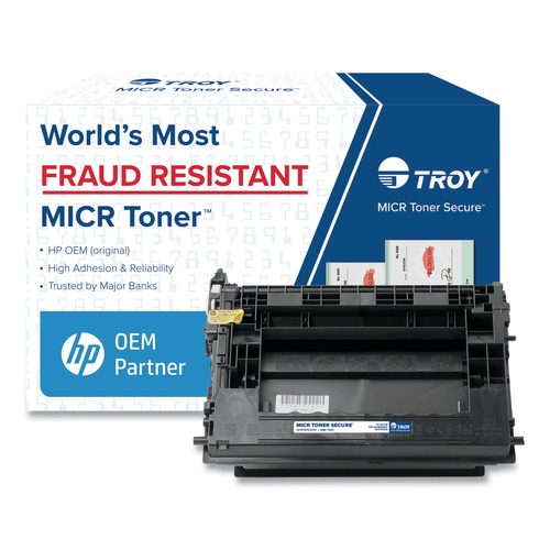 Ink & Toner | TROY 02-W1470X-0E1 02W1470X001 147X High-Yield MICR Toner (Alternative for HP W1470X) - Black image number 0