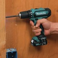 Drill Drivers | Factory Reconditioned Makita FD05R1-R 12V MAX CXT Lithium-Ion 3/8 in. Cordless Drill Driver Kit with 2 Batteries (2 Ah) image number 2