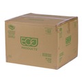 Office Jansan | Eco-Products EP-RC48 8 in. x 6 in. x 2 in. 48 oz. Renewable and Compostable Rectangular Plastic Deli Containers - Clear (200/Carton) image number 3