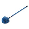 Cleaning Tools | Carlisle 36545000 1 in. x 34 in. Metal Telescopic Handle - Blue (12/Carton) image number 1