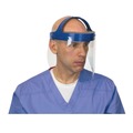 Face Shields and Visors | Suncast HGASSY16 16.5 in. x 10.25 in. x 11 in. Fully Assembled Full Length Face Shield with Head Gear - Clear/Blue (16/Carton) image number 5