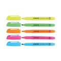 Customer Appreciation Sale - Save up to $60 off | Universal UNV08857 Chisel Tip Assorted Color Pocket Highlighters (12/Set) image number 2