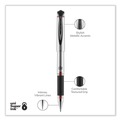  | uni-ball 65802 1 mm Bold Stick Red Ink 207 Impact Gel Pen - Silver/Black/Red Barrel (1-Dozen) image number 6