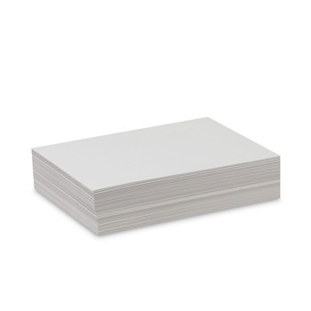 Pacon 57 lbs. Text Weight 9 in. x 12 in. Drawing Paper - Pure White (1-Ream)