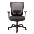  | Alera ALENV42B14 Envy Series 16.88 in. to 21.5 in. Seat Height Mesh Mid-Back Swivel/Tilt Chair - Black image number 1