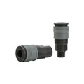 Auto Body Repair | Freeman P2P1414UC (2-Piece) 1/4 in. x 1/4 in. Pneumatic Composite Coupler Set image number 2