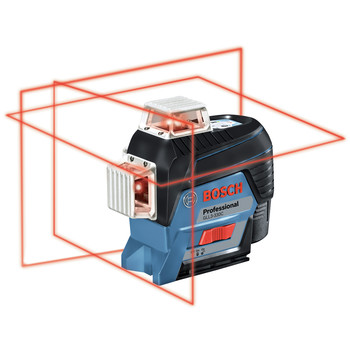 LASER LEVELS | Factory Reconditioned Bosch GLL3-330C-RT 360-Degrees Connected Three-Plane Leveling and Alignment-Line Laser