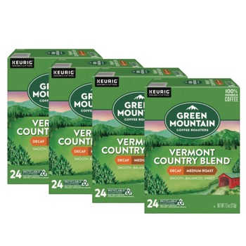 Green Mountain Coffee Coffee K-Cups - Vermont Country Blend Decaf (96/Carton)