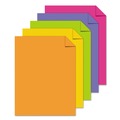 Office Jansan | Astrobrights 21004-01 8.5 in. x 11 in. 65 lbs. Cover Weight Happy Assortment Color Cardstock - Assorted (250/Pack) image number 1