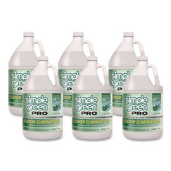 Simple Green 1 Gallon Pro Odor Eliminator - Eucalyptus Scent (6/Carton)