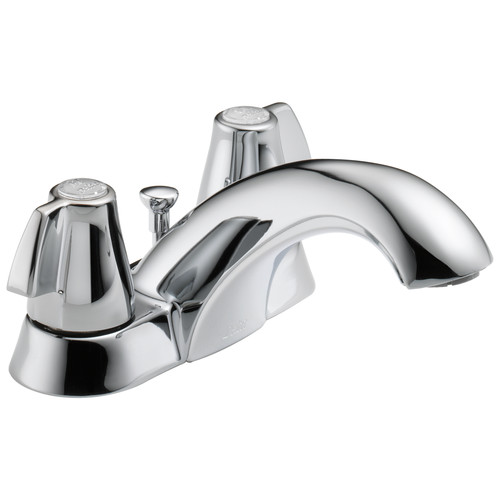 Bathroom Sink Faucets | Delta 2520LF-MPU 2-Handle Centerset Bathroom Faucet (Chrome) image number 0